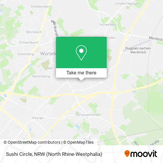 Карта Sushi Circle