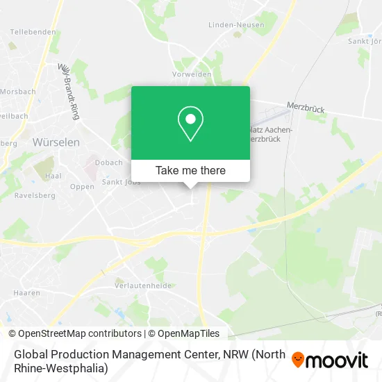 Карта Global Production Management Center
