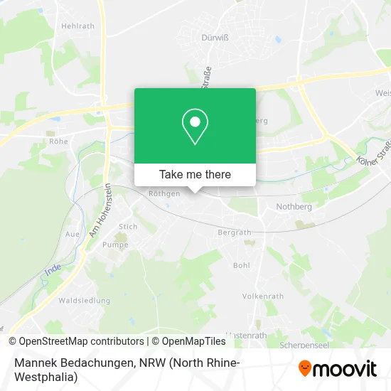 Mannek Bedachungen map