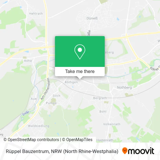 Rüppel Bauzentrum map