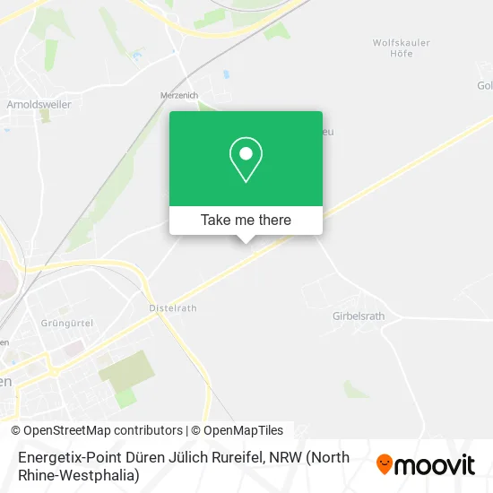 Карта Energetix-Point Düren Jülich Rureifel
