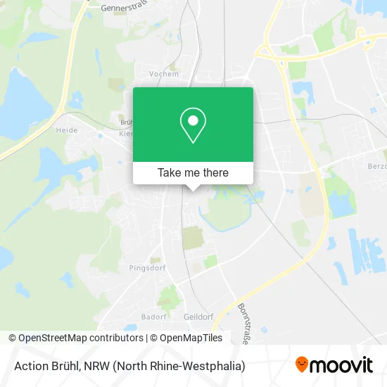 Карта Action Brühl