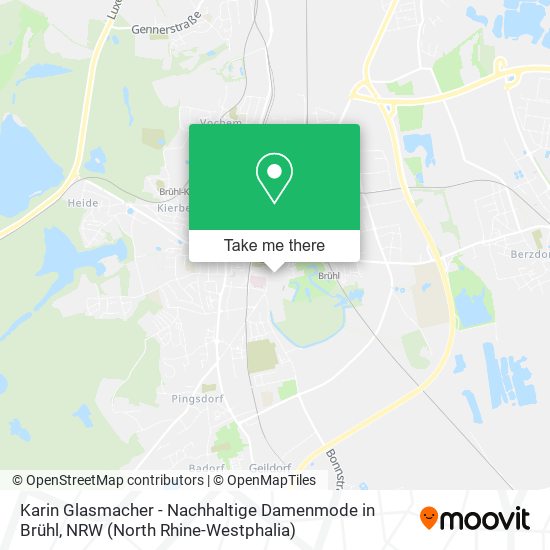 Karin Glasmacher - Nachhaltige Damenmode in Brühl map