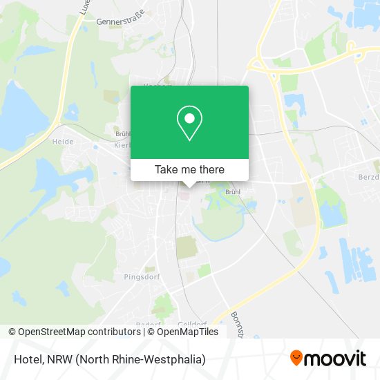 Hotel map