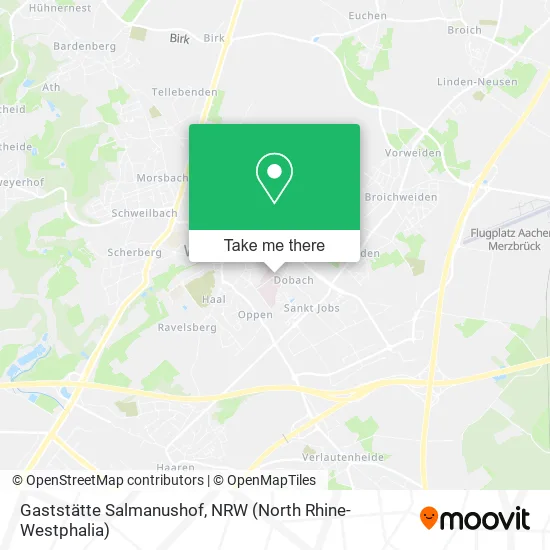 Карта Gaststätte Salmanushof