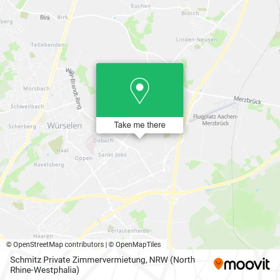 Карта Schmitz Private Zimmervermietung