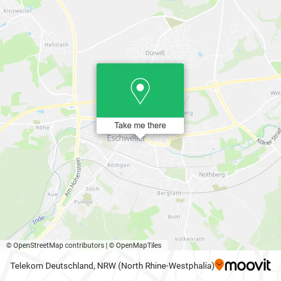 Telekom Deutschland map