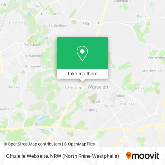 Карта Offizielle Webseite