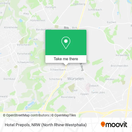 Карта Hotel Prepols