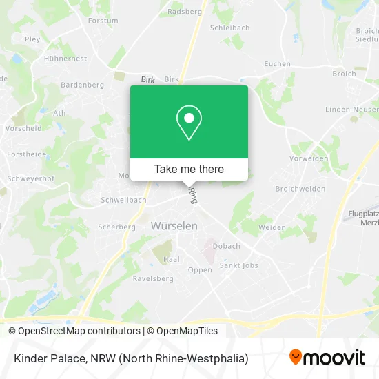 Карта Kinder Palace