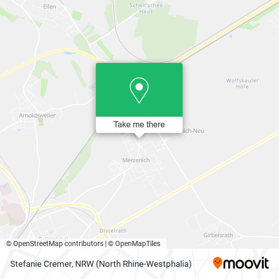 Stefanie Cremer map