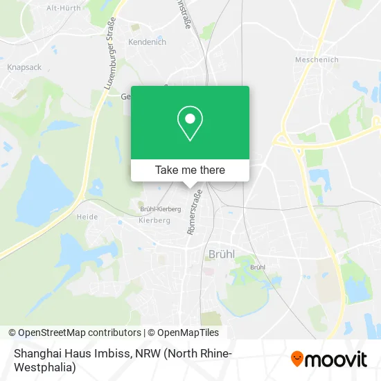 Карта Shanghai Haus Imbiss