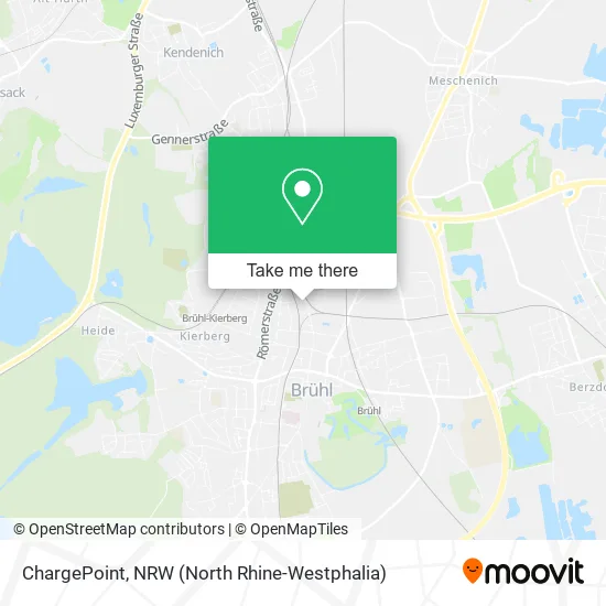 Карта ChargePoint