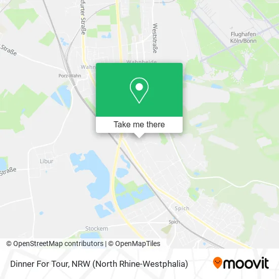 Карта Dinner For Tour