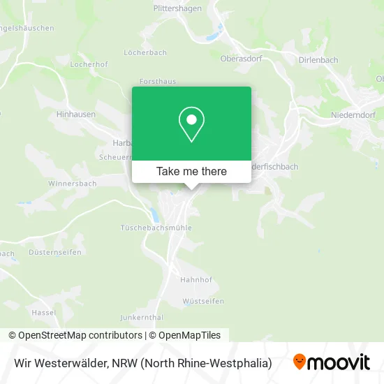 Карта Wir Westerwälder