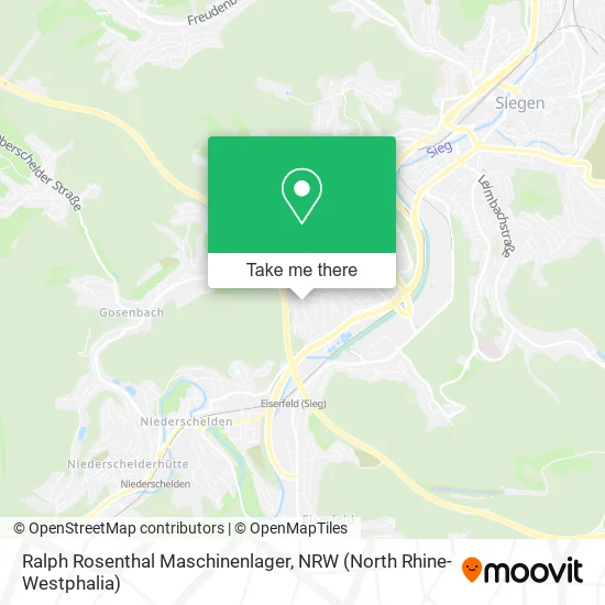 Ralph Rosenthal Maschinenlager map