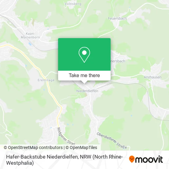 Карта Hafer-Backstube Niederdielfen