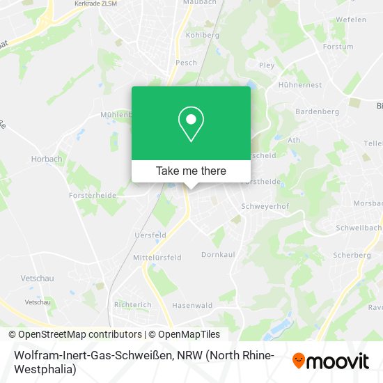 Карта Wolfram-Inert-Gas-Schweißen