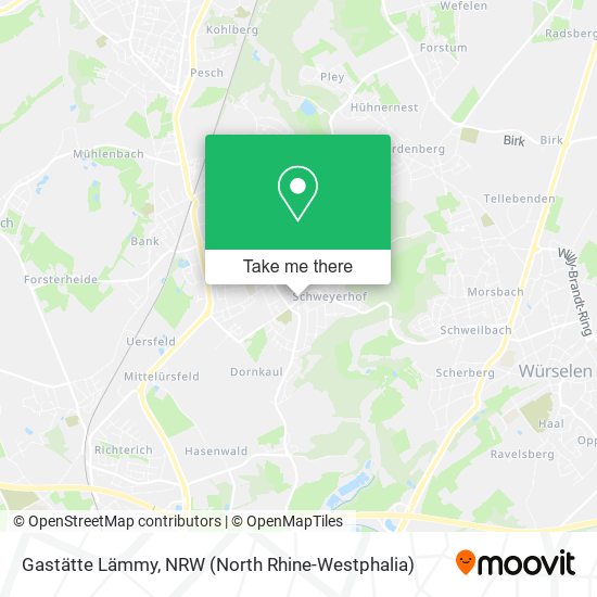 Gastätte Lämmy map