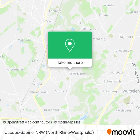 Карта Jacobs-Sabine