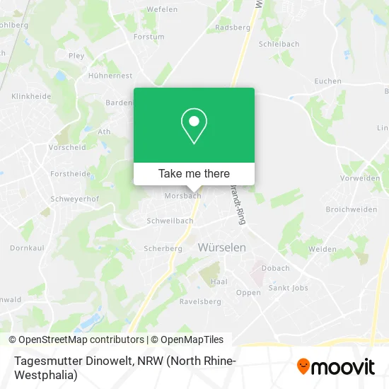 Карта Tagesmutter Dinowelt