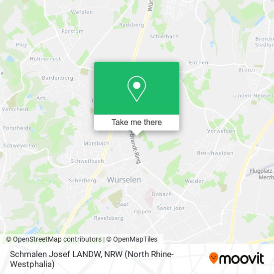 Schmalen Josef LANDW map