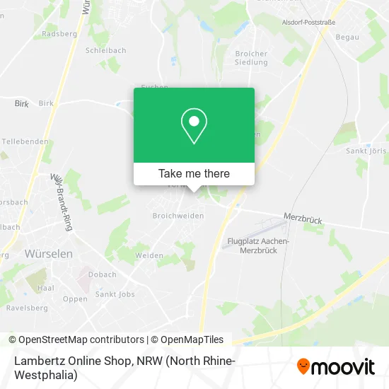 Карта Lambertz Online Shop