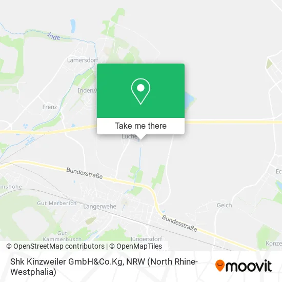 Карта Shk Kinzweiler GmbH&Co.Kg
