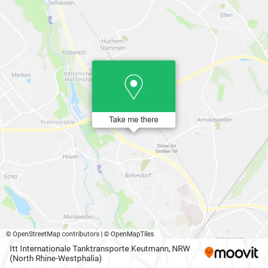 Itt Internationale Tanktransporte Keutmann map