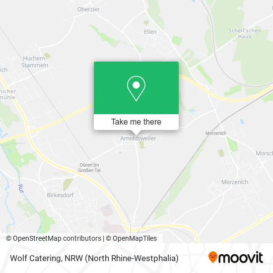 Карта Wolf Catering