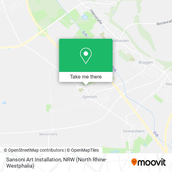 Sansoni Art Installation map