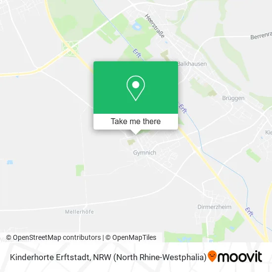 Kinderhorte Erftstadt map