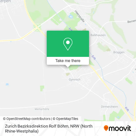 Карта Zurich Bezirksdirektion Rolf Böhm