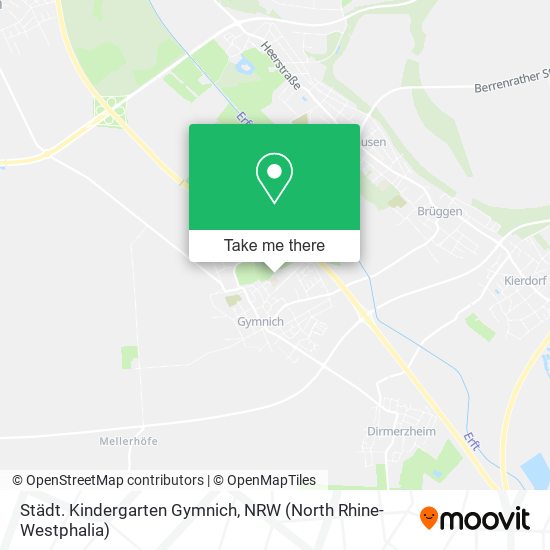 Städt. Kindergarten Gymnich map