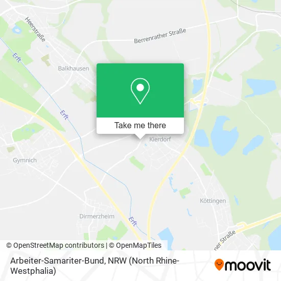 Карта Arbeiter-Samariter-Bund