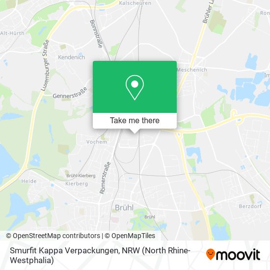 Smurfit Kappa Verpackungen map