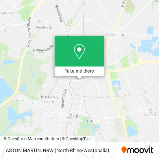 Карта ASTON MARTIN