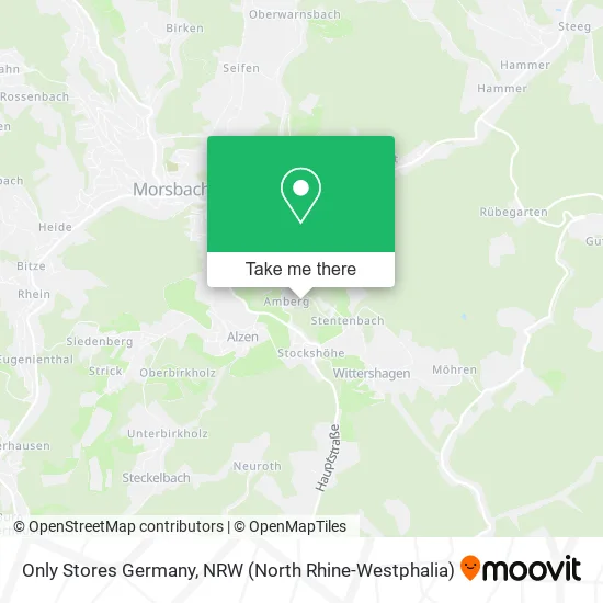 Карта Only Stores Germany