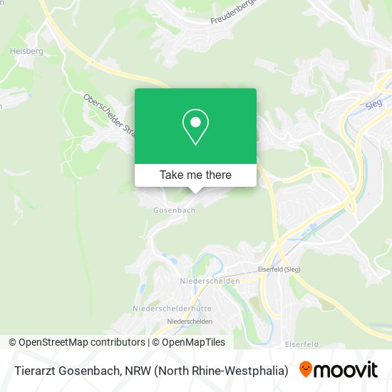 Tierarzt Gosenbach map