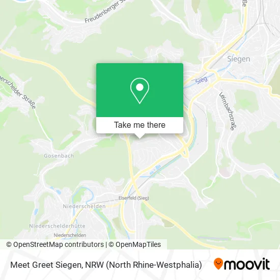 Meet Greet Siegen map