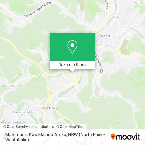 Карта Matembezi Kwa Ekundo Afrika