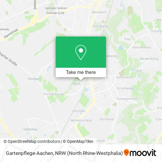 Карта Gartenpflege-Aachen