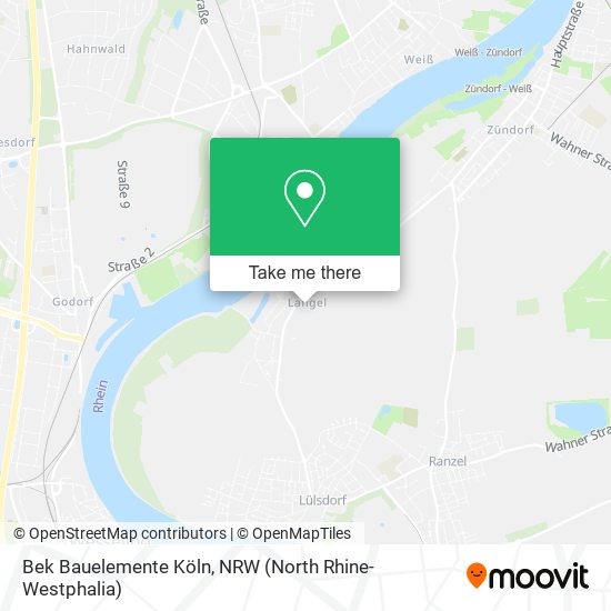 Bek Bauelemente Köln map