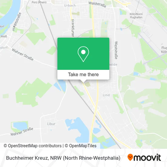 Buchheimer Kreuz map