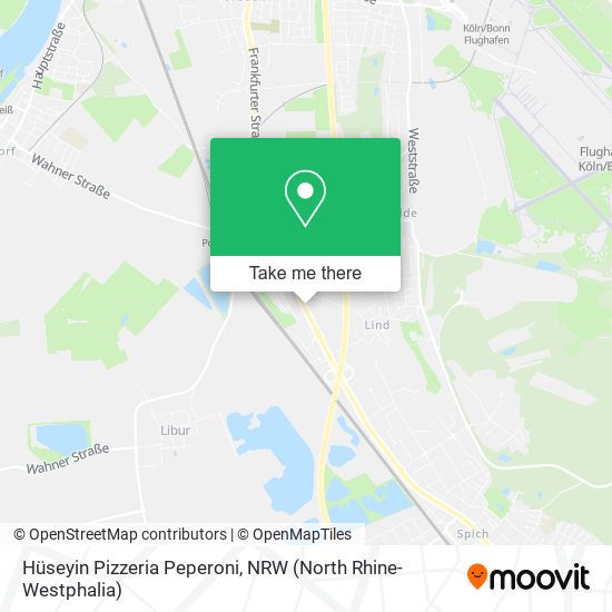 Hüseyin Pizzeria Peperoni map