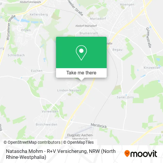 Карта Natascha Mohm - R+V Versicherung