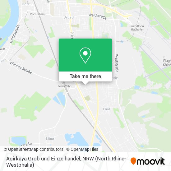Agirkaya Grob und Einzelhandel map