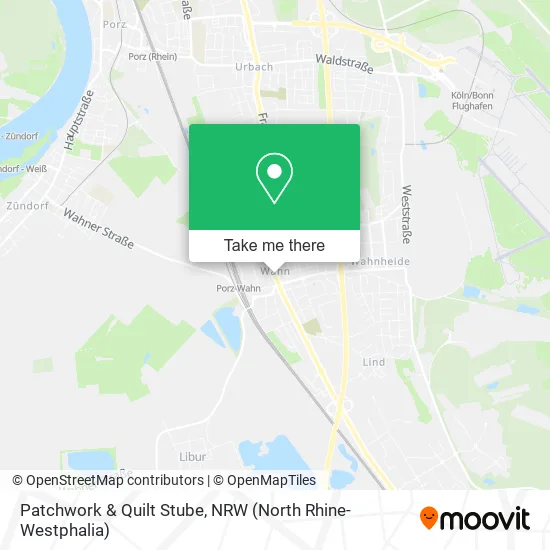 Карта Patchwork & Quilt Stube