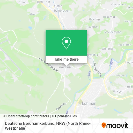 Deutsche Berufsimkerbund map