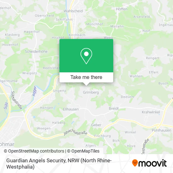 Guardian Angels Security map